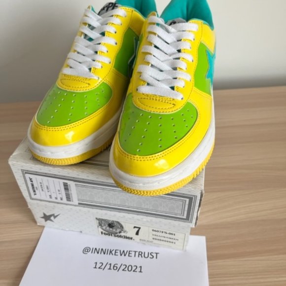 🔥RARE🔥 2006 Bathing Ape Bapesta FS-001 Hong Kong City Camo - Picture 2 of 9